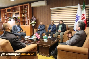 دیدار مدیر شهرداری منطقه ۳ ارومیه با سرپرست دانشگاه ملی مهارت استان آذربایجان غربی 2