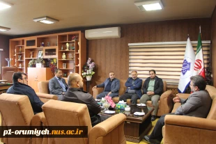 دیدار مدیر شهرداری منطقه ۳ ارومیه با سرپرست دانشگاه ملی مهارت استان آذربایجان غربی 5