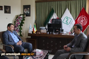 دیدار سرپرست دانشگاه ملی مهارت استان آذربایجان غربی با مدیرکل استاندارد استان 2