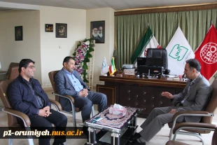 دیدار سرپرست دانشگاه ملی مهارت استان آذربایجان غربی با مدیرکل استاندارد استان 3