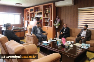 دیدار فرمانده حوزه ۸ بسیج ادارات و کارکنان استان آذربایجان غربی با سرپرست دانشگاه ملی مهارت استان 2