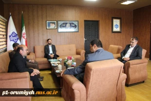 دیدار فرمانده حوزه ۸ بسیج ادارات و کارکنان استان آذربایجان غربی با سرپرست دانشگاه ملی مهارت استان 3