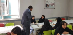بازدید سرپرست دانشگاه ملی مهارت استان آذربایجان غربی از سلف سرویس و خوابگاه آموزشکده دختران خوی 3