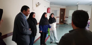 بازدید سرپرست دانشگاه ملی مهارت استان آذربایجان غربی از سلف سرویس و خوابگاه آموزشکده دختران خوی 2