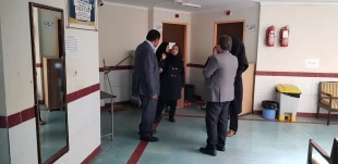 بازدید سرپرست دانشگاه ملی مهارت استان آذربایجان غربی از سلف سرویس و خوابگاه آموزشکده دختران خوی 5