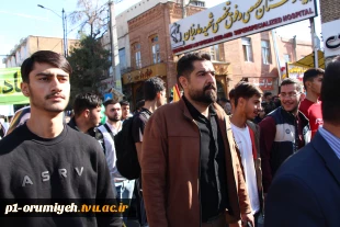 حضور خانواده دانشگاه ملی مهارت استان آذربایجان غربی در راهپیمایی ۱۳ آبان 3