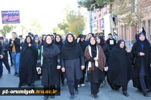 حضور خانواده دانشگاه ملی مهارت استان آذربایجان غربی در راهپیمایی ۱۳ آبان 7