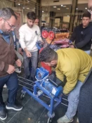 آماده سازی غرفه دانشگاه ملی مهارت استان آذربایجان غربی در محل برگزاری بیست و ششمین دستاوردهای نمایشگاه پژوهش و فناوری و فن باز استان 5