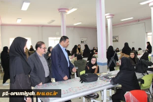 بازدید رئیس دانشگاه ملی مهارت استان آذربایجان غربی از سلف سرویس و خوابگاه دانشجویی آموزشکده دختران خوی 3