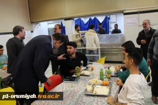 بازدید رئیس دانشگاه ملی مهارت استان آذربایجان غربی از سلف سرویس دانشکده ملی مهارت شهید قاضی طباطبایی ارومیه 4
