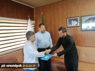 برگزاری آیین تودیع و معارفه فرمانده حوزه شهید غفاری آذر بسیج دانشجویی دانشگاه ملی مهارت استان آذربایجان غربی 2