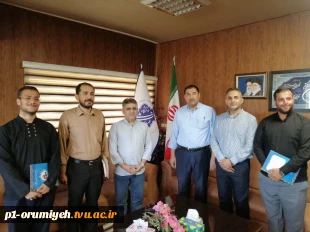 برگزاری آیین تودیع و معارفه فرمانده حوزه شهید غفاری آذر بسیج دانشجویی دانشگاه ملی مهارت استان آذربایجان غربی 4