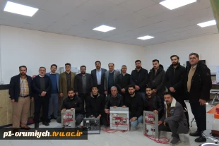 بازدید مدیرکل حوزه ریاست و روابط عمومی دانشگاه ملی مهارت از محل برگزاری دوره آموزشی برای شرکت کنندگان عراقی 2