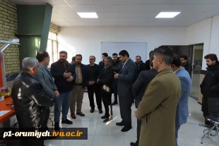 بازدید مدیرکل حوزه ریاست و روابط عمومی دانشگاه ملی مهارت از محل برگزاری دوره آموزشی برای شرکت کنندگان عراقی 3