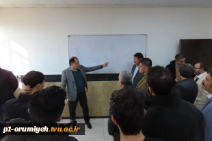 بازدید مدیرکل حوزه ریاست و روابط عمومی دانشگاه ملی مهارت از محل برگزاری دوره آموزشی برای شرکت کنندگان عراقی 8