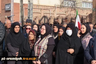 حضور دانشگاهیان دانشگاه ملی مهارت استان آذربایجان غربی در راهپیمایی ۲۲ دی‌ماه 3