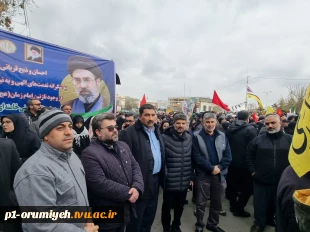 حضور دانشگاهیان دانشگاه ملی مهارت استان آذربایجان غربی در اجتماع سراسری میثاق با امام شهید امت و بیعت با رهبر منتخب خبرگان ملت  2
