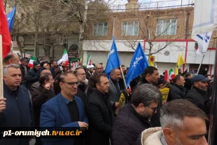 حضور دانشگاهیان دانشگاه ملی مهارت استان آذربایجان غربی در راهپیمایی روز جهانی قدس 4