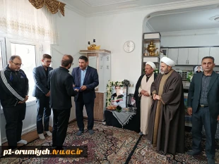 دیدار رئیس دانشگاه ملی مهارت استان آذربایجان غربی با خانواده دانشجوی شهید جنگ رمضان، شهید محمدرضا عبدالی و تقدیم پیام تسلیت دکتر زمانی
 2
