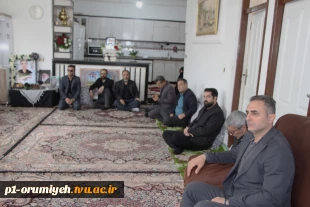 دیدار رئیس دانشگاه ملی مهارت استان آذربایجان غربی با خانواده دانشجوی شهید جنگ رمضان، شهید محمدرضا عبدالی و تقدیم پیام تسلیت دکتر زمانی
 4